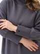 Платье миди осеннее женское Garne Brenda 3042492 4XL-5XL Серое (GR2000003047093) - изображение 5