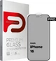 Защитное стекло ArmorStandart Pro Anti-spy Matte для смартфона Apple iPhone 16 Black (ARM79397) - изображение 1