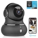 Бездротова Wi-Fi домашня камера безпеки Littlelf 1080P Indoor Pets Білий - зображення 9