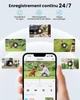 Уличная камера наблюдения ieGeek 2K с Wi-Fi, IP-камера с обзором 360°. Белый. - изображение 3