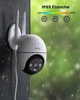 Уличная камера наблюдения ieGeek 2K с Wi-Fi, IP-камера с обзором 360°. Белый. - изображение 11