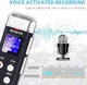 Цифровой диктофон EVISTR 16GB Голосовой диктофон с воспроизведением. Черный. - изображение 11