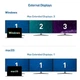 Концентратор USB C для трех мониторов Cable Matters с 3 портами DisplayPort, USB-A и USB-C. Черный. - изображение 9