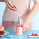 Портативный мини-блендер Fresh Juice. Персиковый. - изображение 4
