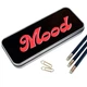 Пенал школьный для мальчика и девочки металлический mood 7*18 см. Silver - изображение 2