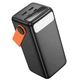 Внешний портативный аккумулятор Павербанк Borofone BJ66A 50000mAh 22.5W 2USB/1Type-C с быстрой зарядкой QC3.0+PD3.0 Black - изображение 5