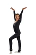 Комбінезон для танців біфлекс Dance & Sport N021-8 BF-P S/110-116 Чорний - зображення 3