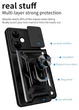 Чохол Camshield з кільцем-підставкою на OPPO A3x (4G) / dark blue - зображення 2