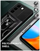 Чехол Camshield c кольцом-подставкой на Infinix Hot 50 (4G) X6882 / black - изображение 6