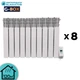 Система отопления электрическая G8-BOX 120 с радиаторами Gladiator (8 кВт) - изображение 1
