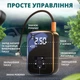 Беспроводной автомобильный компрессор (воздушный насос) для накачивания шин с тремя насадками - изображение 3