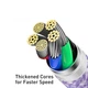 Кабель Baseus Dynamic 2 Series Fast Charging Data Cable Type-C to iP 20W 1m Purple (CALD040205) - зображення 4