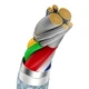Кабель Baseus Dynamic Series Fast Charging Data Cable Type-C to Type-C 100W 2m Blue (CALD000303) - изображение 6