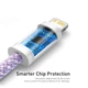Кабель Baseus Dynamic 2 Series Fast Charging Data Cable Type-C to iP 20W 1m Purple (CALD040205) - зображення 6