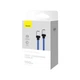 Кабель Baseus CoolPlay Series Fast Charging Cable Type-C to Type-C 100W 1m Blue (CAKW000203) - изображение 2