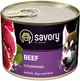 Влажный корм для собак Savory с говядиной 200 г - изображение 1