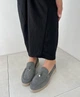 Жіночі класичні лофери з натуральної замши сірі 41 (1769) - зображення 2