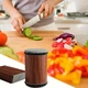 Точилка для ножей и ножниц роликовая Roller sharpener + 2 алмазных диска коричневая - изображение 5