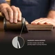 Точилка для ножей и ножниц роликовая Roller sharpener + 2 алмазных диска коричневая - изображение 8