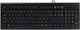 Клавіатура дротова A4Tech KRS-85 PS/2 Black - зображення 1