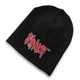Шапка бини с вышивкой Talisman SLIPKNOT 2 Red Logo Черный (SHBV090) - изображение 4