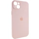 Захисний чохол-накладка Silicone Full Case AA Camera Protect для Apple iPhone 14 Pink Sand (FullAAi14-15) - зображення 2
