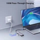 USB-Хаб UGREEN Type-C to 3xUSB3.0+HDMI+Type-C Multifunction Adapter Grey (UGR-15597) - изображение 4