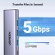 USB-Хаб UGREEN Type-C to 3xUSB3.0+HDMI+Type-C Multifunction Adapter Grey (UGR-15597) - изображение 5