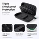 Сумка органайзер для HDD та електроніки UGREEN LP128 Hard Disk Storage Bag Large Size Black (UGR-50274) - зображення 4