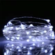 LED гирлянда новогодняя 20LED 2м цвет Холодный Белый режим статика от USB - изображение 1