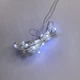 LED гирлянда новогодняя 20LED 2м цвет Холодный Белый режим статика от USB - изображение 3