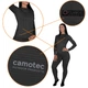 Женское термобелье Camotec Pani Polarheat QS на флисе кофта + брюки черное размер M - изображение 3