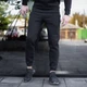 Утепленные штаны джогеры Pobedov 007 черные размер 3XL - изображение 3