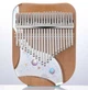 Калимба Музыкальный Инструмент Океан Жемчужина 17 key /язычков Kalimba White Queen Pearl - изображение 7
