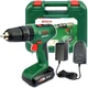 Аккумуляторная ударная дрель-шуруповерт Bosch EasyImpact 18V-40, 1 акб 1,5 Ah, з/у, кейс (06039D8101) - изображение 1