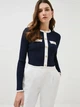 Лонгслів Karen Millen 11942 M (112741M) Синий - изображение 1