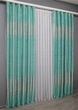 Комплект готовых штор VR-Textil Софт Лиана № 464ш Бирюзовый 150х270 см 2 шт (30-204) - изображение 5