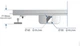 Трап для душа линейный ASG 01P INOX Dry 900х70 - изображение 3