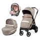 Коляска Peg-Perego 3в1 Book Mon Amour Lounge, розовое золото [105507] - изображение 1