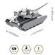 Конструктор Metal Time коллекционная модель Oplot T-84 [98846] - изображение 2