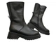 Жіночі чоботи Foot Step короткі чорні шкіряні FS-16-7R 25,5 см 41(р) - изображение 3