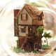 Румбокс - шар интерьерный 3D конструктор Mini series Cuteroom DIY Forest Dream Islands 2001 + подставка - изображение 2