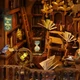 Бук Нук Wonder library Book Nook DIY Библиотека Чудес Интерьерный конструктор SL-06 - изображение 8