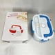 Ланч бокс электрический с подогревом Lunch Heater 220 V Pro, ланч бокс от сети. Цвет: синий - зображення 7