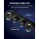 Саундбар Baseus AeQur DS10 Mini Soundbar A20054402111-00 Black - зображення 8