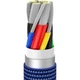 Кабель Baseus Crystal Shine Series Fast Charging Cable Type-C to Type-C 100W 1.2m CAJY000603 Blue - изображение 3