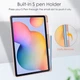Чохол TPUCristal SlimTPU Spen holder Samsung Tab S6 lite P610 P615 P613 P619 Світло-рожевий - зображення 6