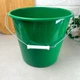 Ведро хозяйственное пластиковое 10 л с железной ручкой Darcoplast - изображение 1