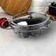 Мармит стеклянный овальный 1.6 л с металлической крышкой Bohmann - изображение 8