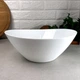 Овальная белая салатница Bormioli Prometeo 25*24 см - изображение 4